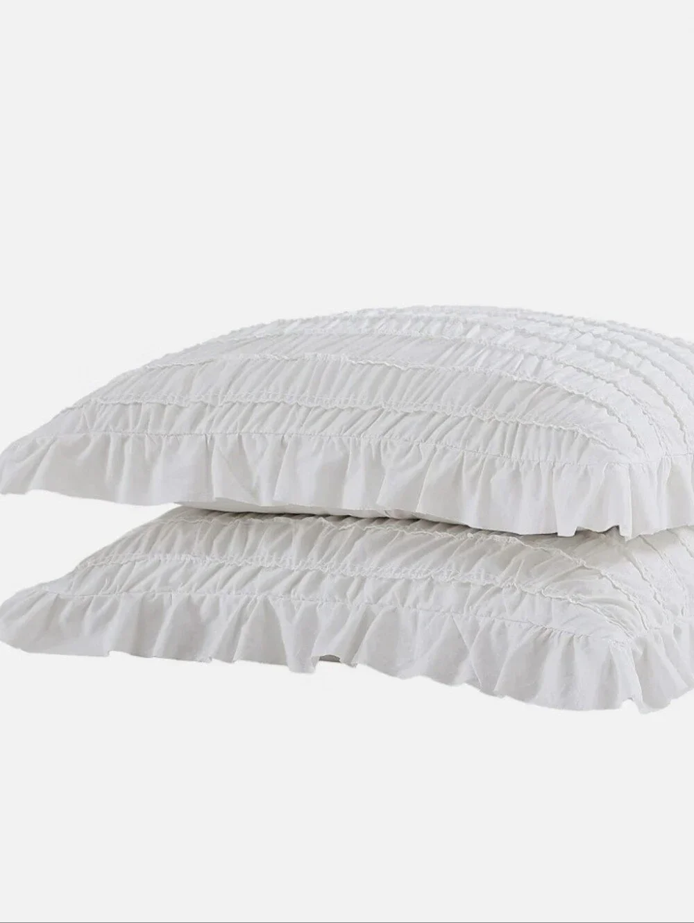 Shabby Chic® Romantic White Queen Bedding Set Bedspread Shams Pillow Cover